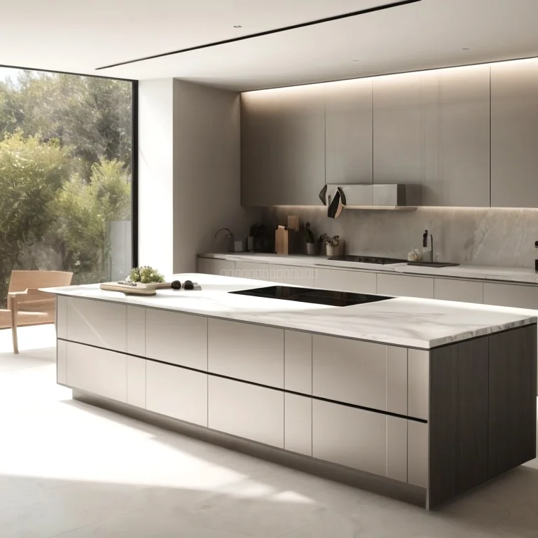 AIスチームオーブンが料理をガイドしているイラスト